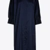 Langes Blusenkleid