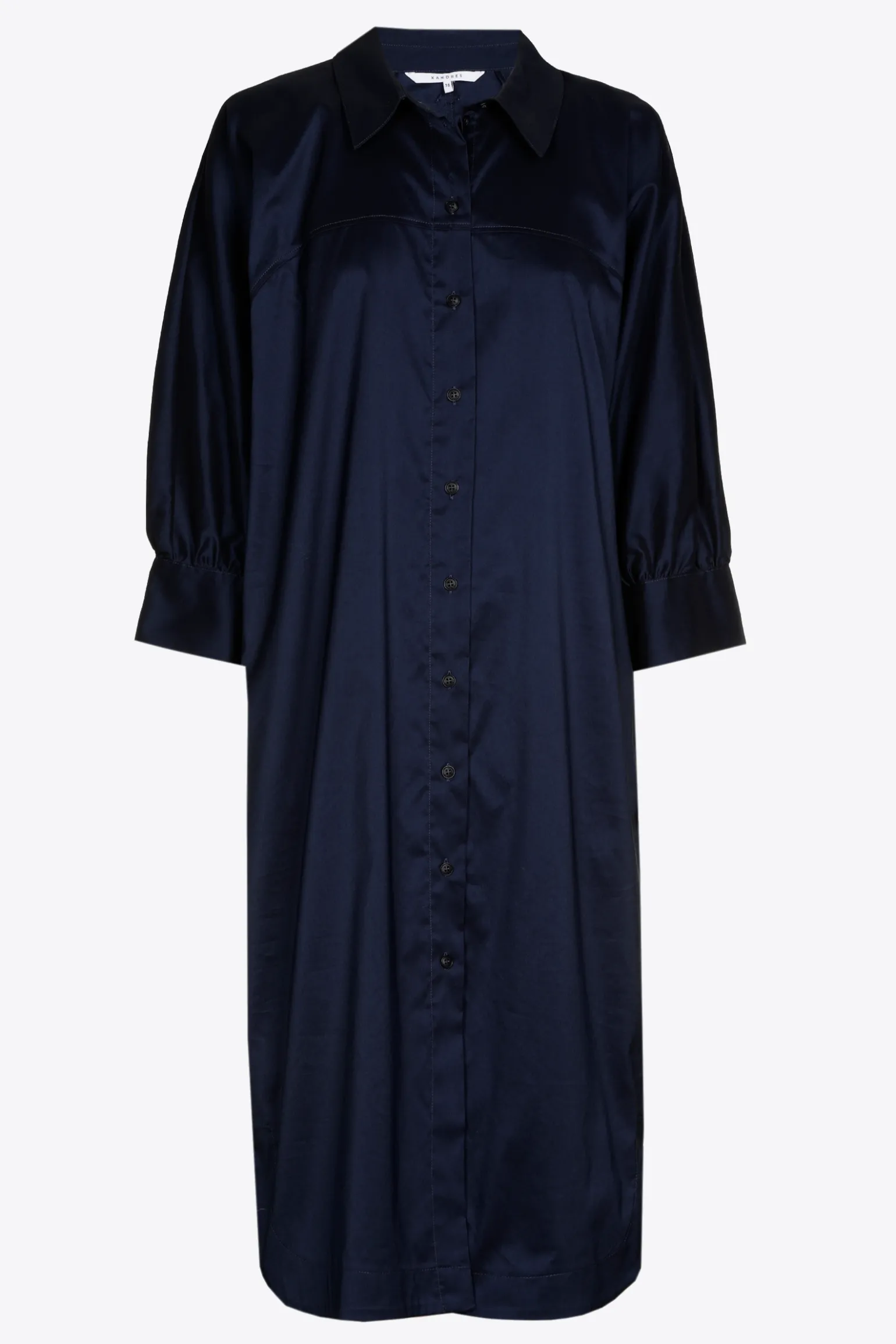 Langes Blusenkleid