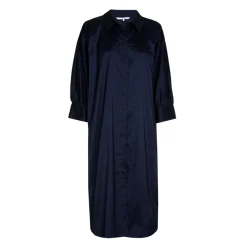 Langes Blusenkleid