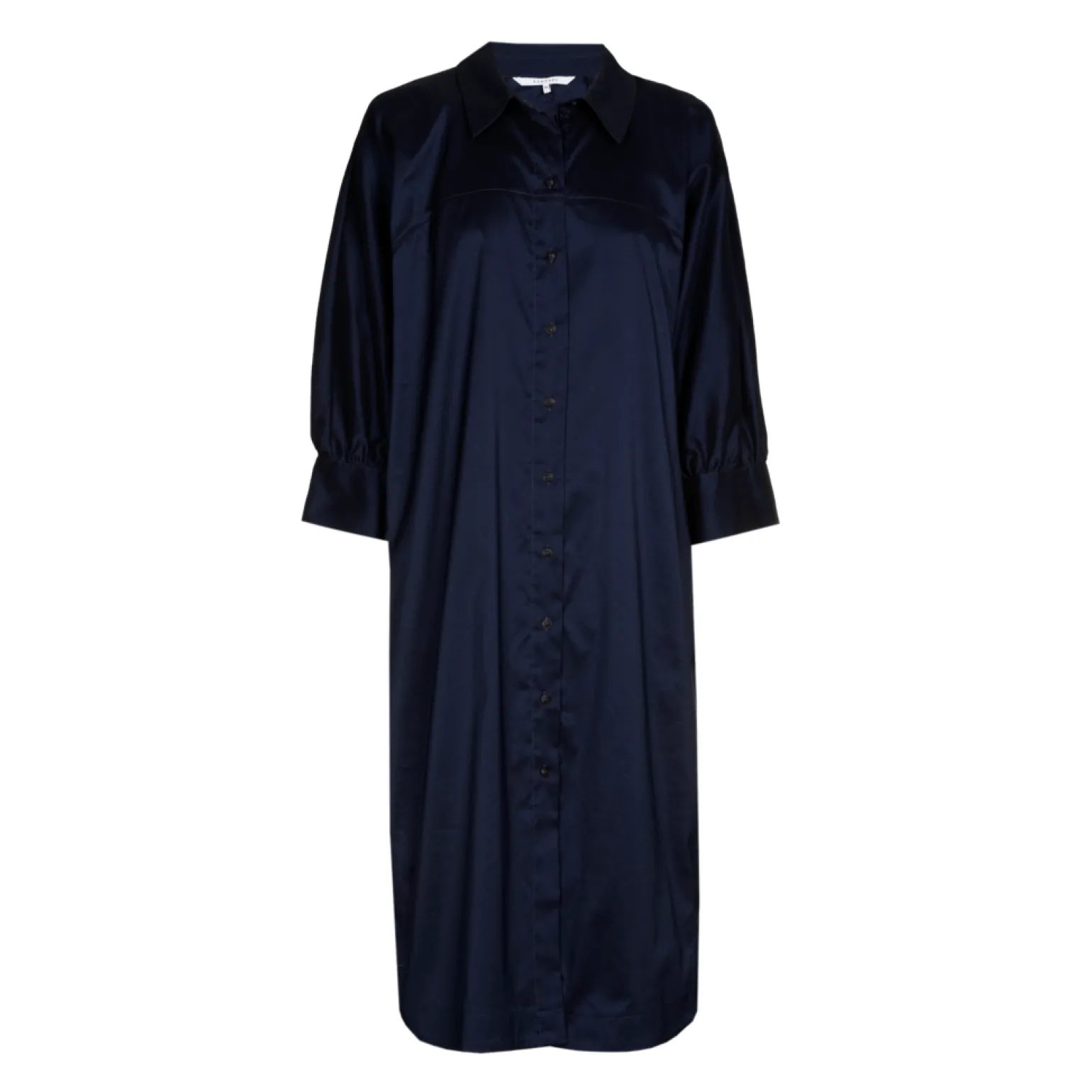 Langes Blusenkleid