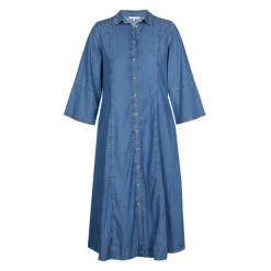 Langes Jeanskleid