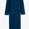 Langes Strickkleid