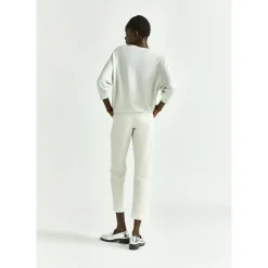 Locker fallender Lurexpullover