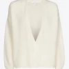 Luftiger Cardigan mit Perlstich