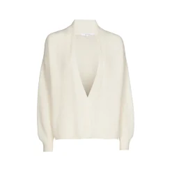 Luftiger Cardigan mit Perlstich