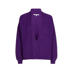 Luftiger Cardigan mit Perlstich