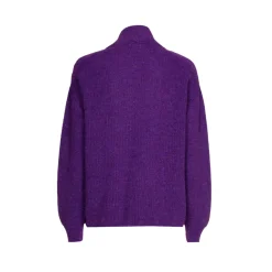 Luftiger Cardigan mit Perlstich
