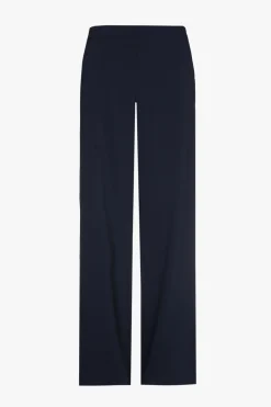 Navyblaue Hosen mit weiter Passform