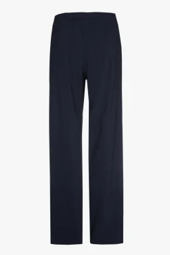 Navyblaue Hosen mit weiter Passform