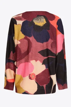 Oversize-Pullover aus Baumwolle