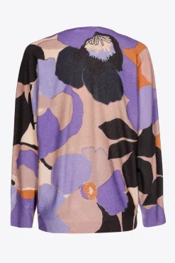 Oversize-Pullover aus Baumwolle