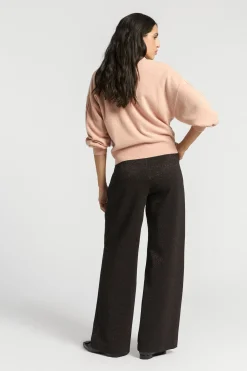 Oversize-Weste mit Wollanteil