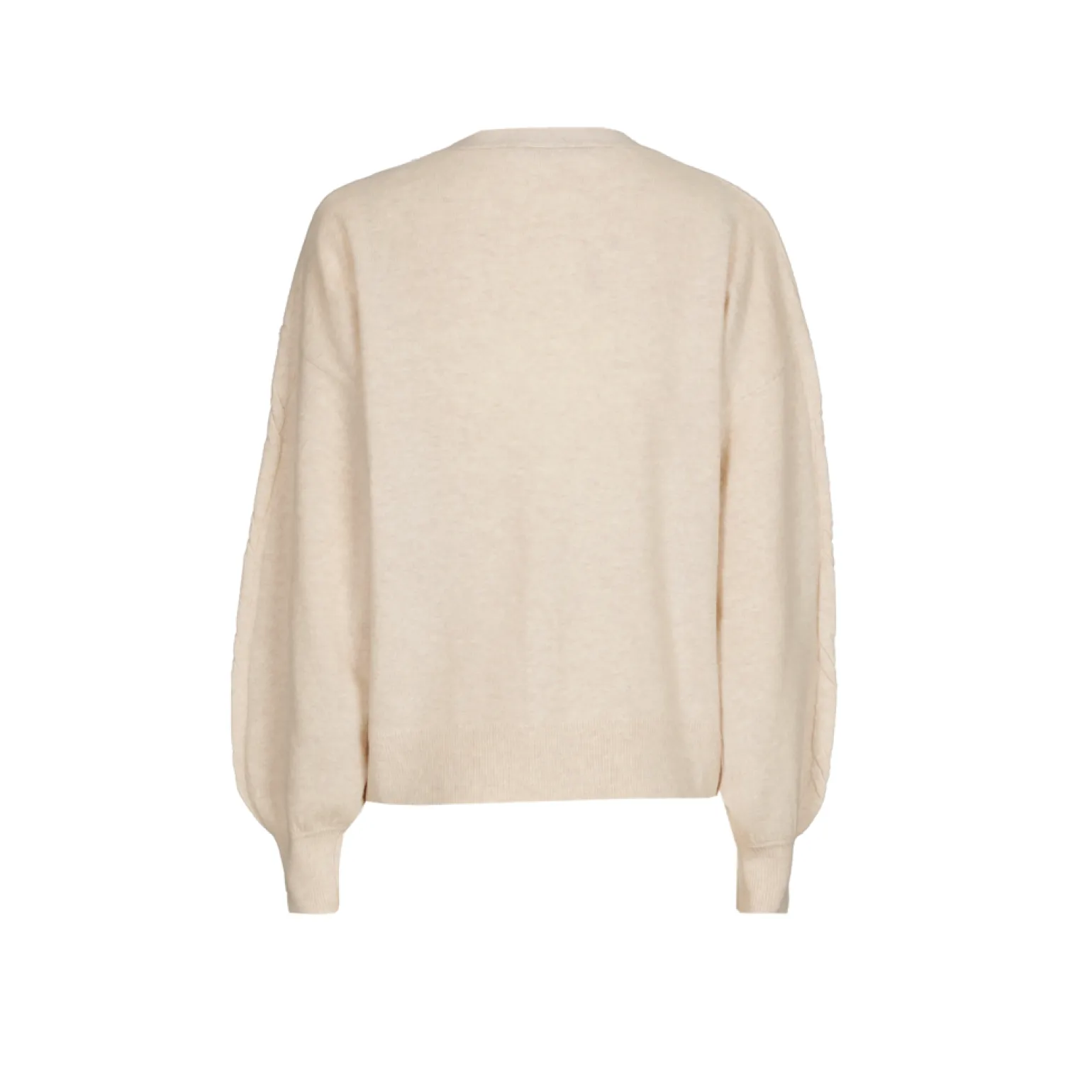 Oversize-Weste mit Wollanteil