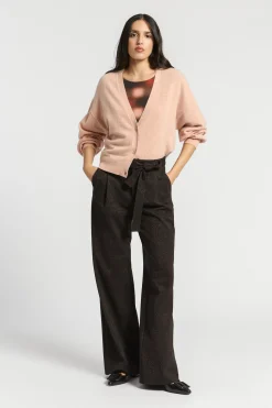 Oversize-Weste mit Wollanteil