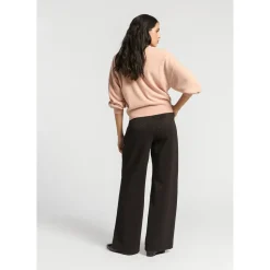 Oversize-Weste mit Wollanteil