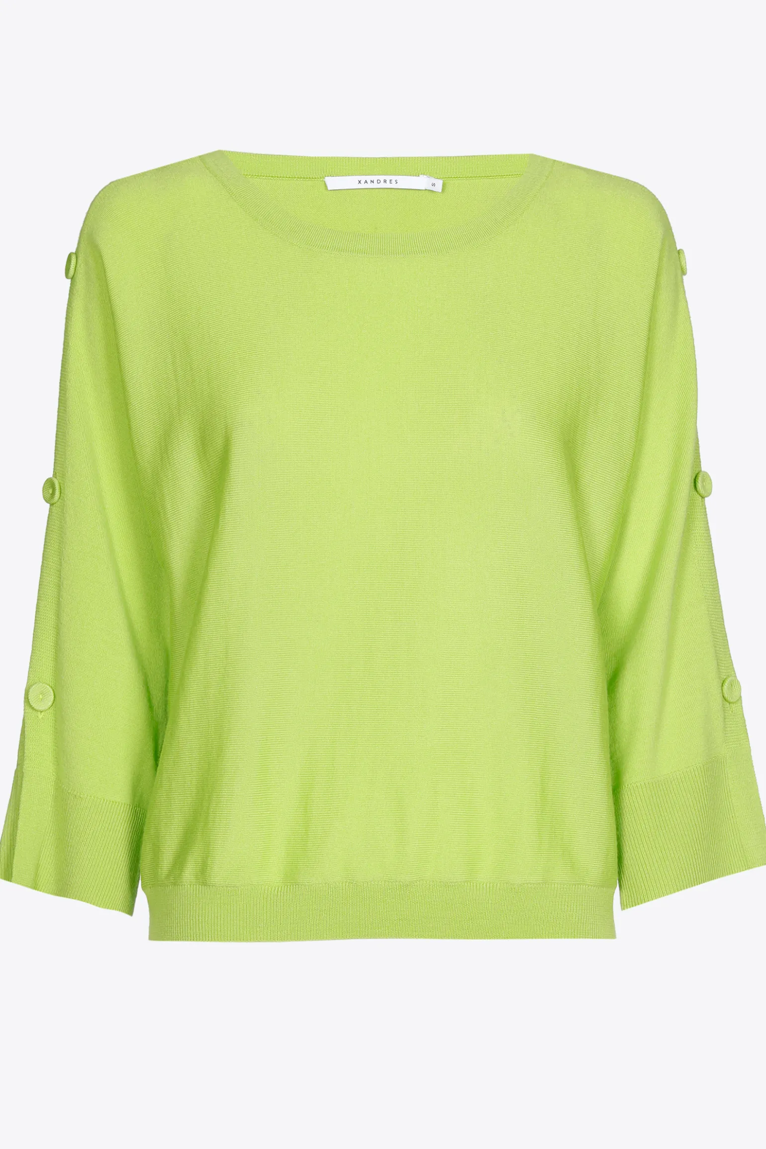 Pullover aus Merinowolle mit Knöpfen