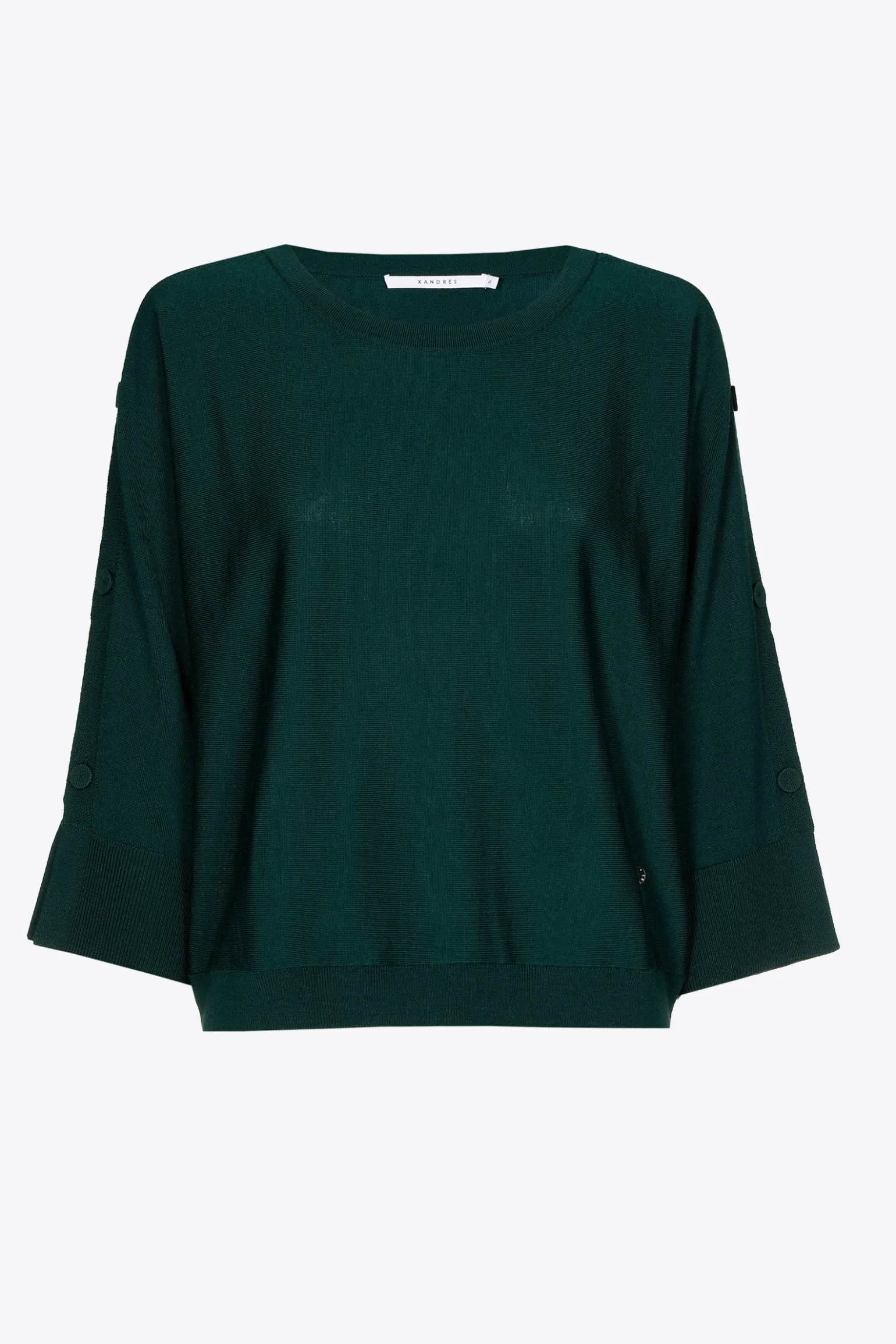 Pullover aus Merinowolle mit Knöpfen