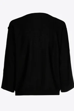 Pullover aus Merinowolle mit Knöpfen