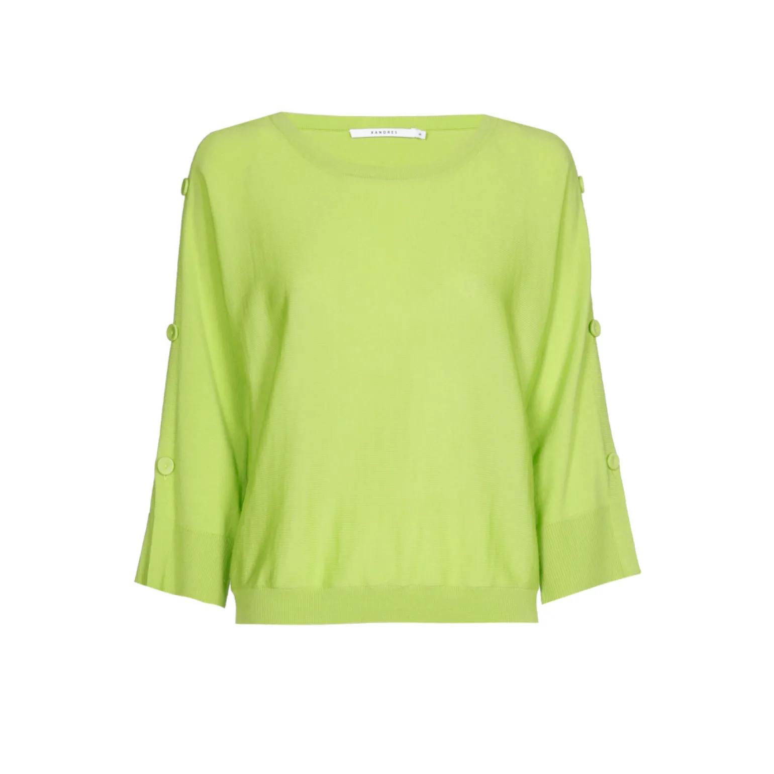 Pullover aus Merinowolle mit Knöpfen