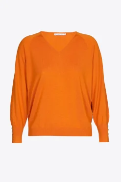 Pullover aus recycelter Wolle