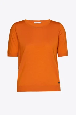 Pullover aus recycelter Wolle
