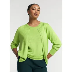 Pullover aus Seide und Baumwolle