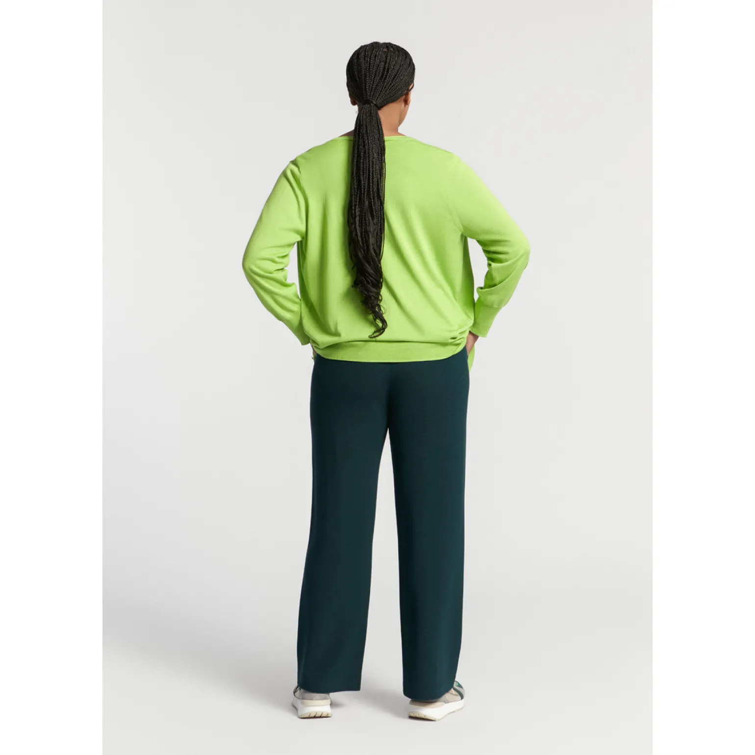Pullover aus Seide und Baumwolle