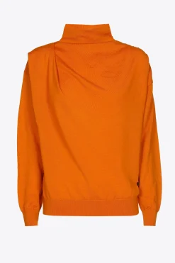 Pullover mit drapiertem Effekt