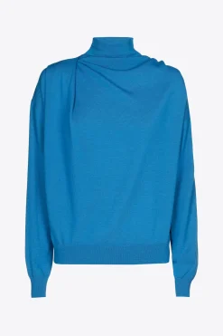 Pullover mit drapiertem Effekt