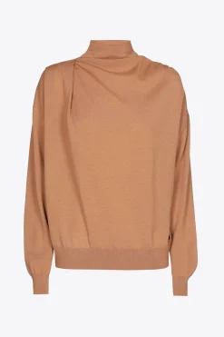 Pullover mit drapiertem Effekt