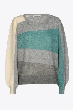 Pullover mit Farbblockmuster