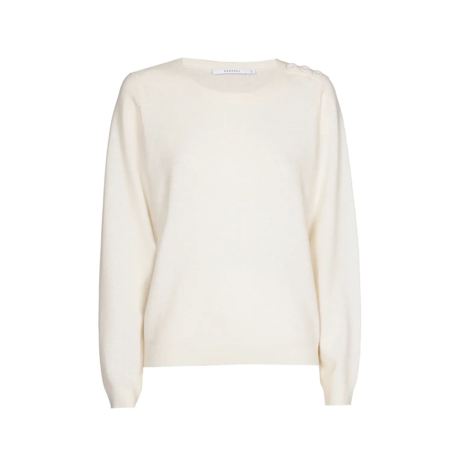 Pullover mit Knöpfen an der Schulter