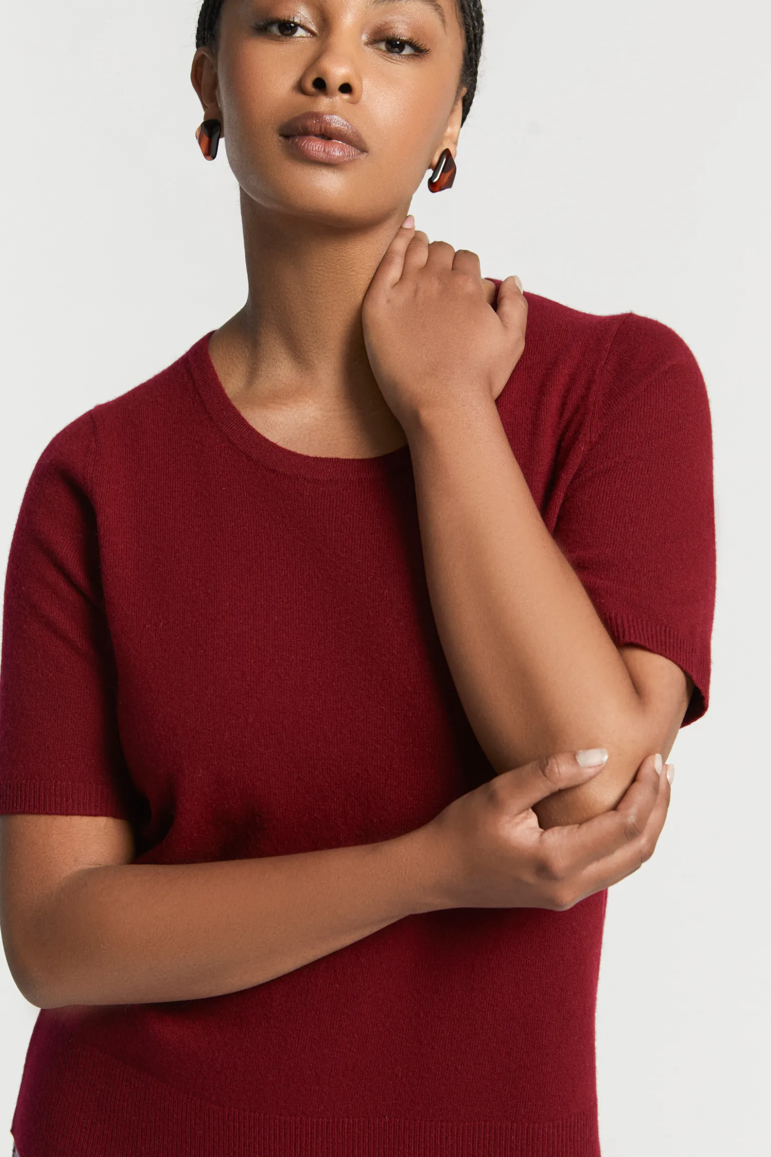 Pullover mit kurzen Ärmeln