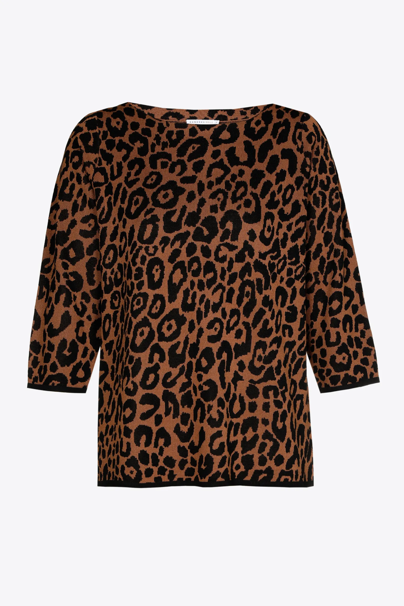 Pullover mit Leopardenmuster