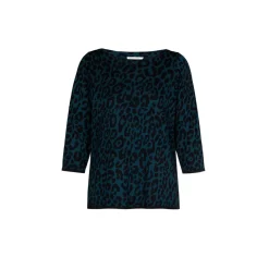 Pullover mit Leopardenmuster
