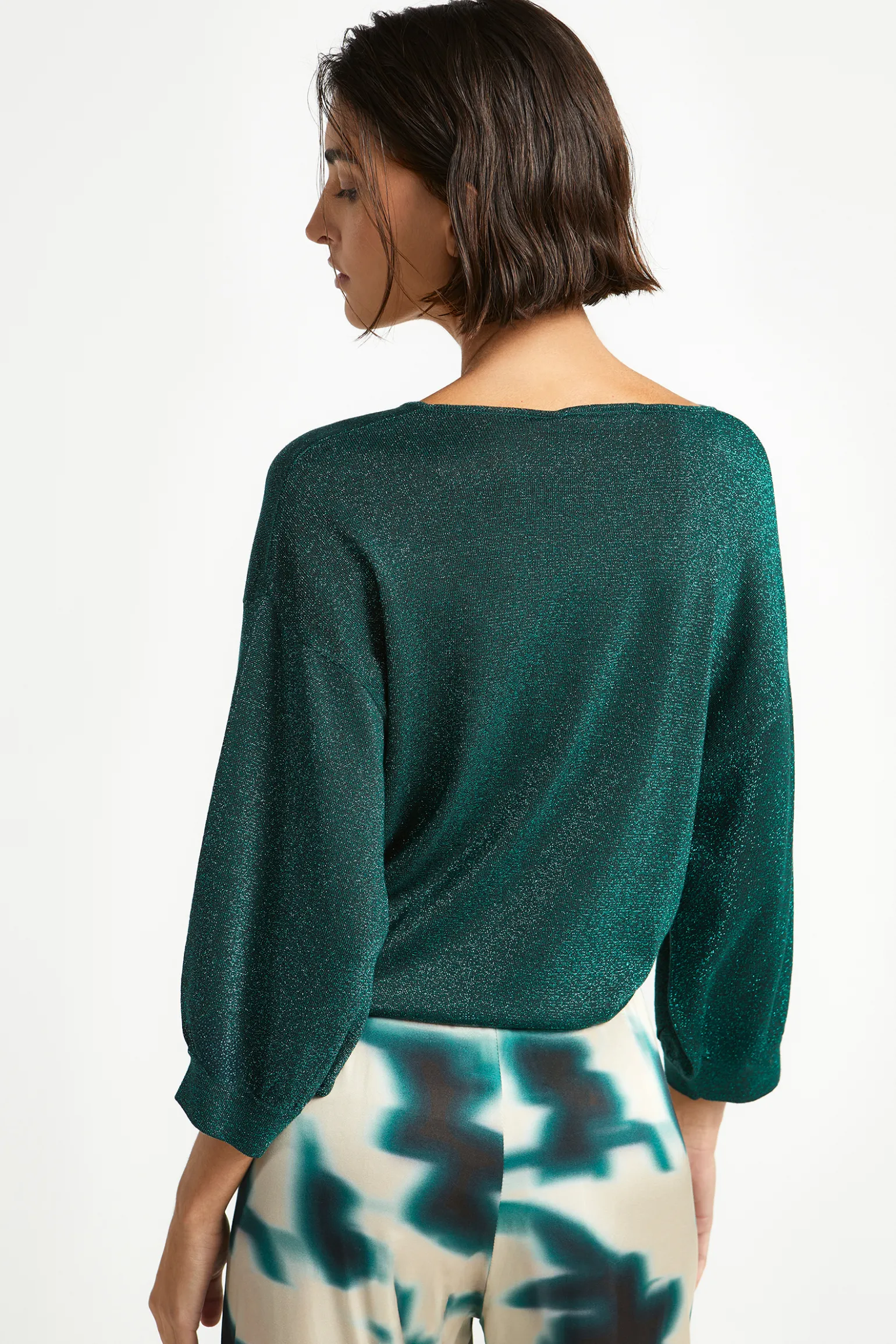 Pullover mit Lurex