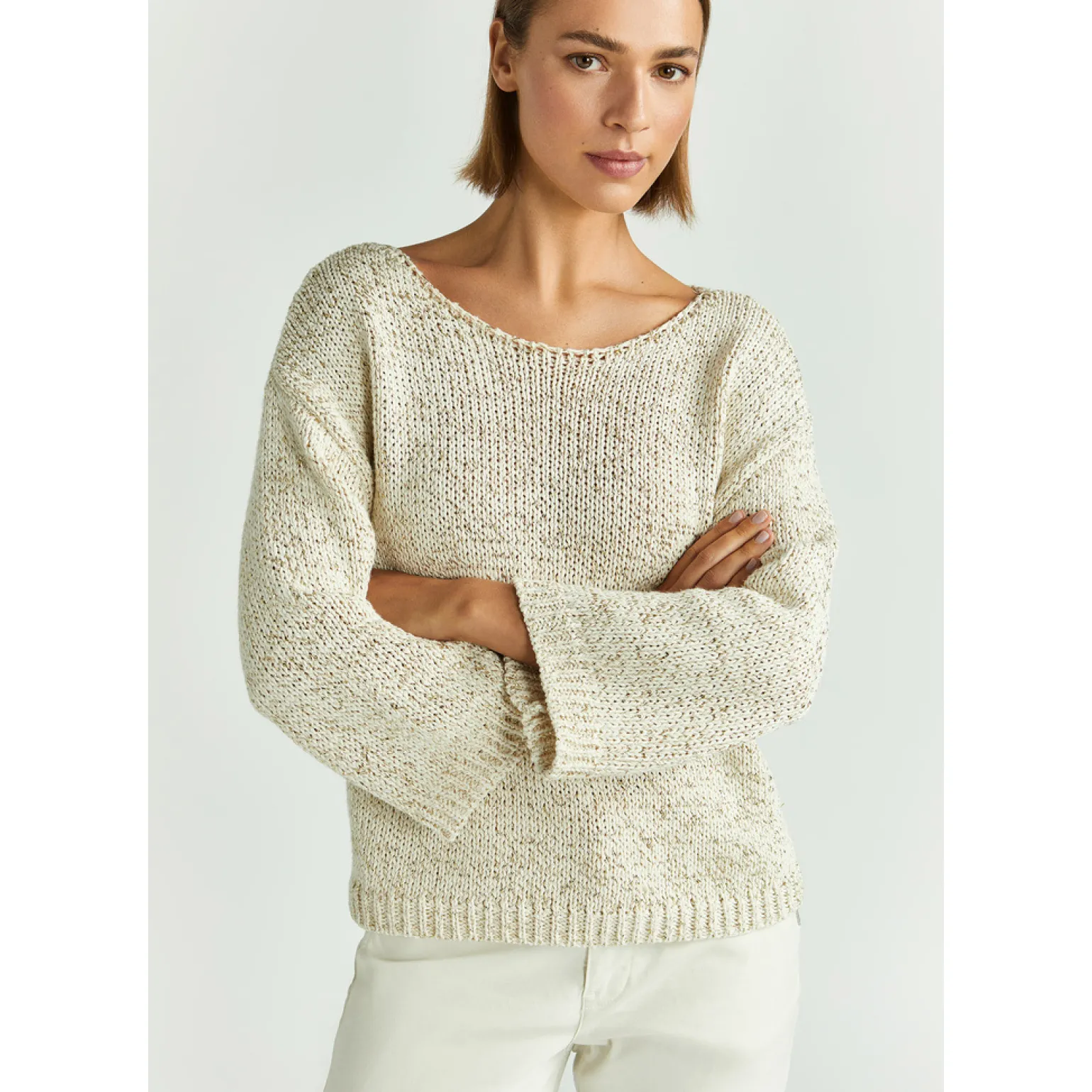 Pullover mit Lurex