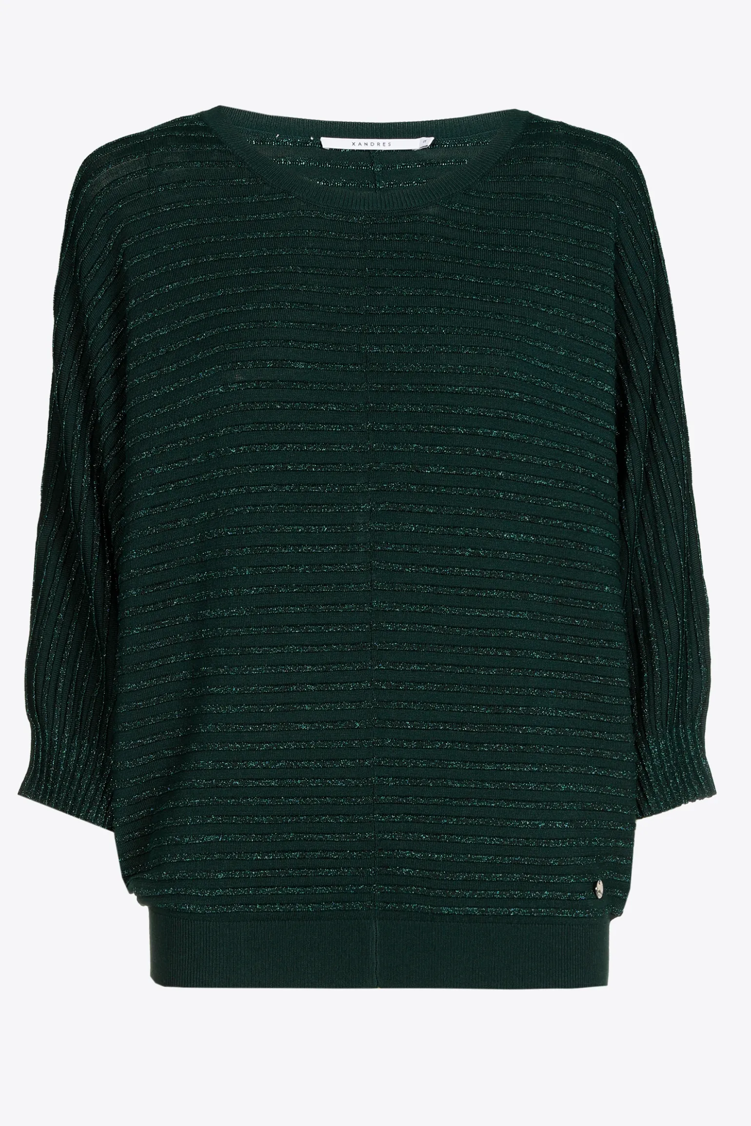 Pullover mit Lurex und Fantasiemuster
