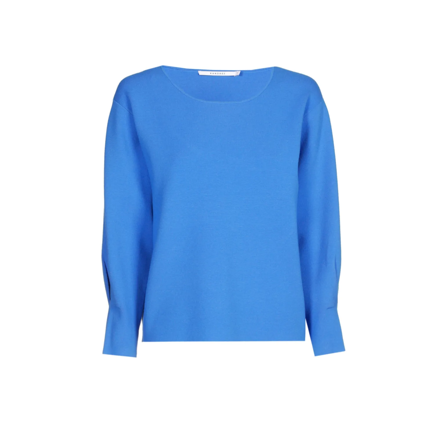 Pullover mit U-Boot-Ausschnitt
