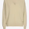 Pullover mit V-Ausschnitt aus Kaschmir