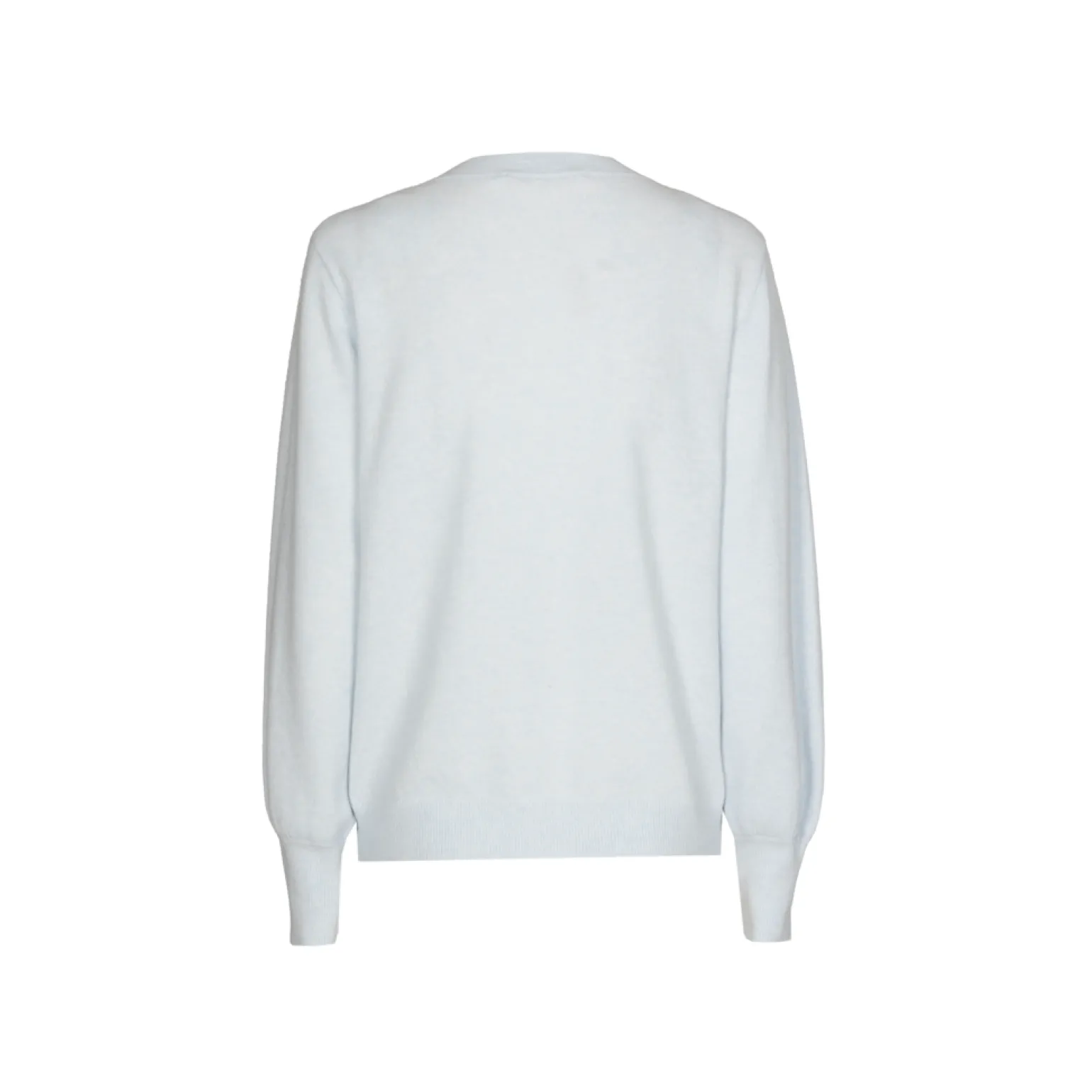 Pullover mit Wickeloptik am Ausschnitt