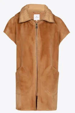 Ärmellose Teddyjacke