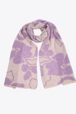 Schal mit Jacquard-Strick