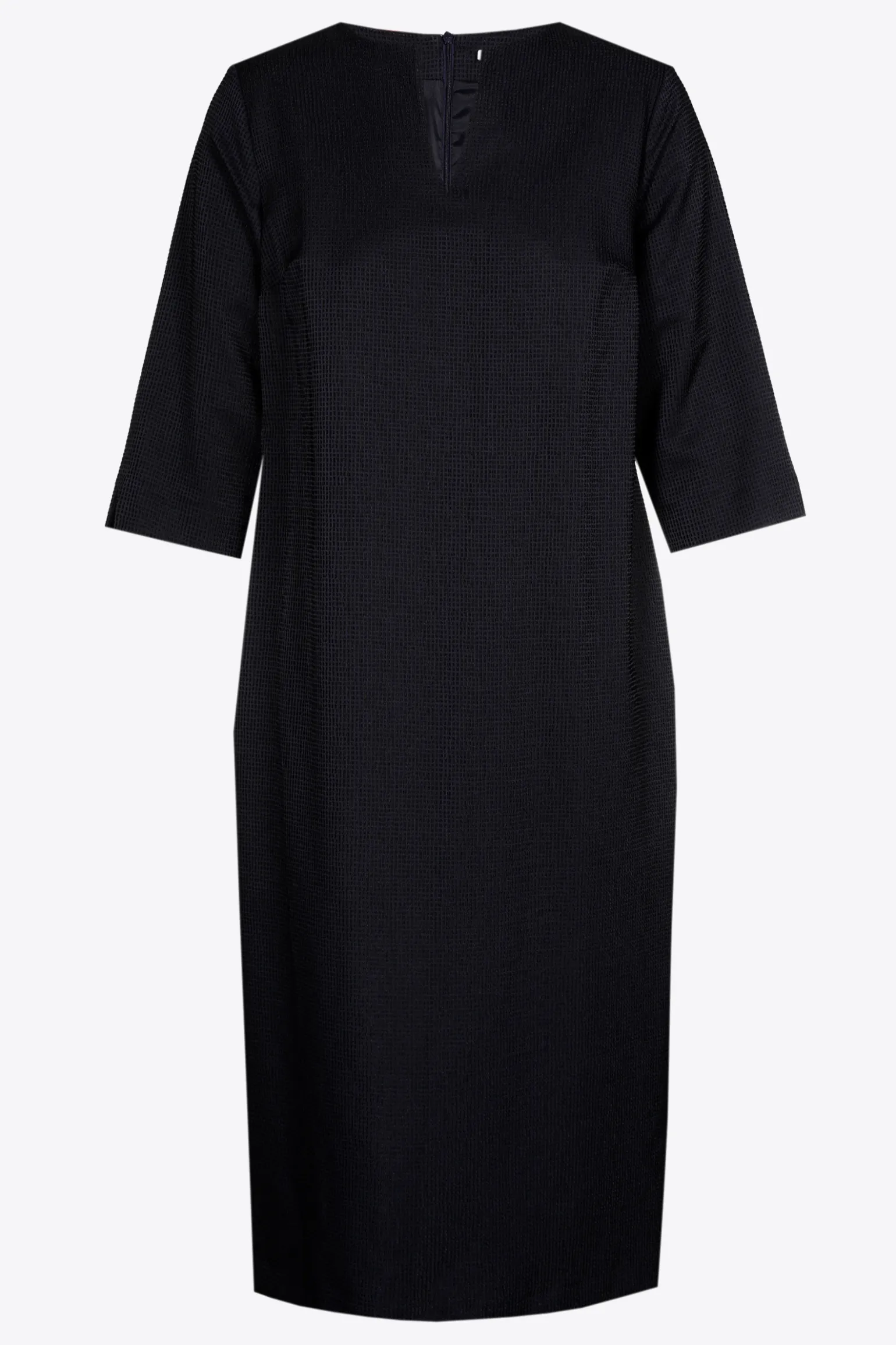 Schmales Kleid mit kurzen Ärmeln