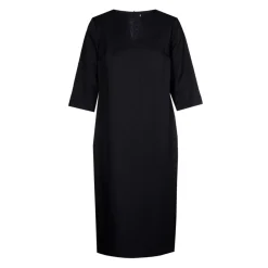 Schmales Kleid mit kurzen Ärmeln