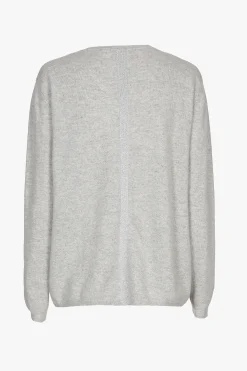 Schwarzer Cashmere Pullover mit V-Ausschnitt