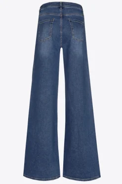 Sommerliche Jeansschlaghose