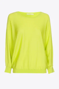 Sommerlicher Pullover mit Seidenanteil