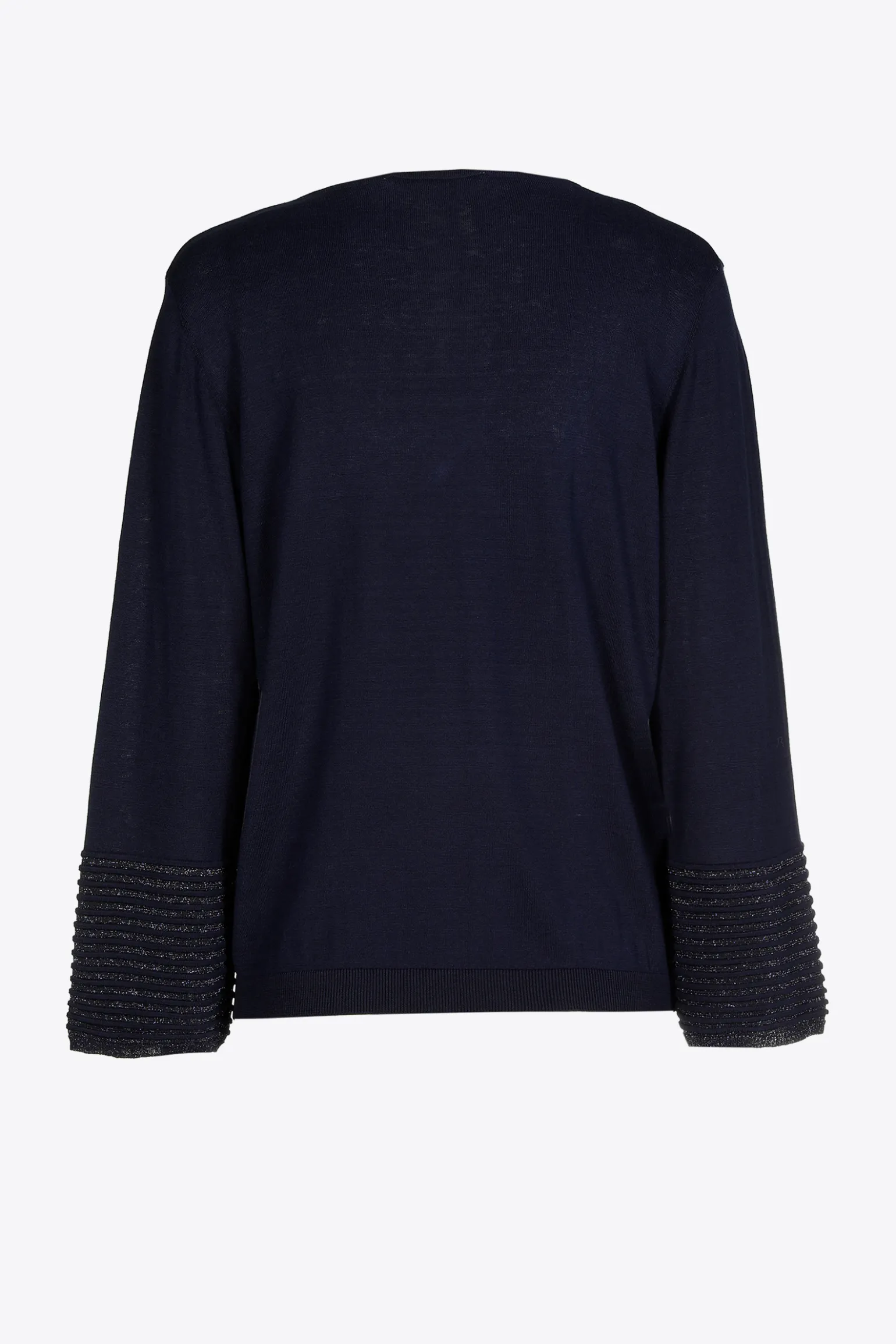 Sommerlicher Pullover mit Seidenanteil und Lurex