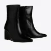 Stiefeletten mit Keilabsatz